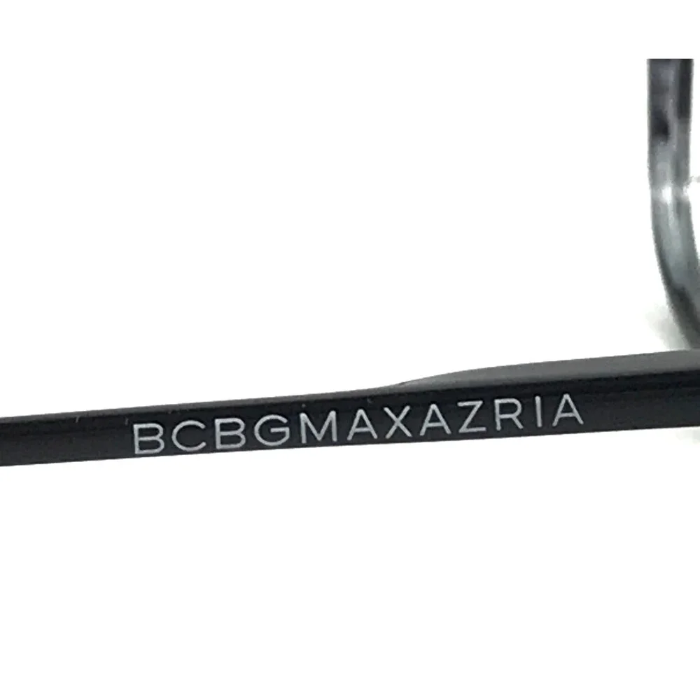 BCBGMAXAZRIA Eyeglasses Frame GALENA BLACK GREY MULTI Cat Eye Full Rim 48-15-130